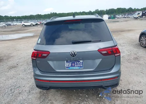 2022 Volkswagen Tiguan 2.0T Se R-Line Black from USA, damaged, VIN 3VVCB7AX2NM085344